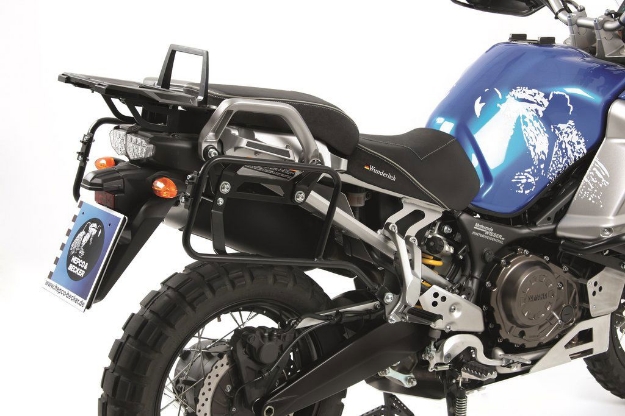 Afbeeldingen van Topdrager zwart Alurack Hepco&Becker Yamaha XT1200Z Super Tenere '10-20