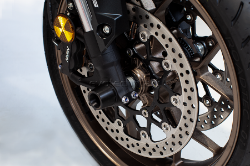 Afbeeldingen van Voorvorkslider Evotech Honda CB650R '19- titanium