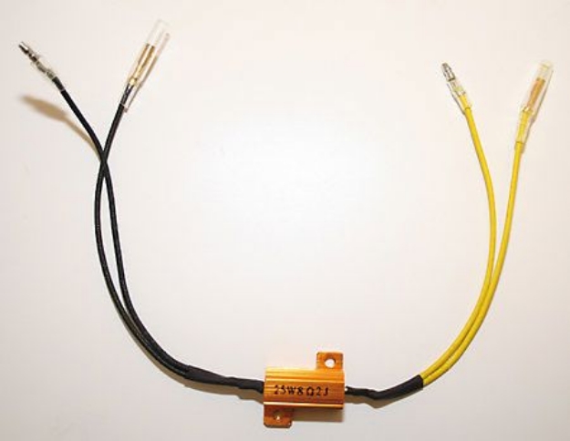 Afbeeldingen van Weerstand (blokje) voor LED knipperlichten