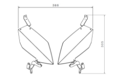 Afbeeldingen van Koplamp beschermer transparant Puig BMW F900XR '20-