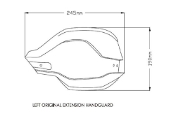 Afbeeldingen van Handkap extensions Puig diverse BMW modellen -transparant