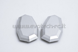 Afbeeldingen van Spiegelafdekplaatjes Evotech Kawasaki Z1000SX 2011-
