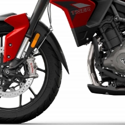 Afbeeldingen van Voorspatbord verlenger Puig zwart Triumph Tiger 850 Sport / Tiger 900 / GT / Pro