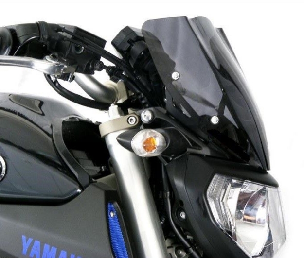 Afbeeldingen van Vervangingsruit naked bike short (27cm) Yamaha MT-09 '14-