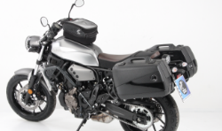 Afbeeldingen van Kofferrek antraciet Lock-it Hepco&Becker Yamaha XSR700 '16-21