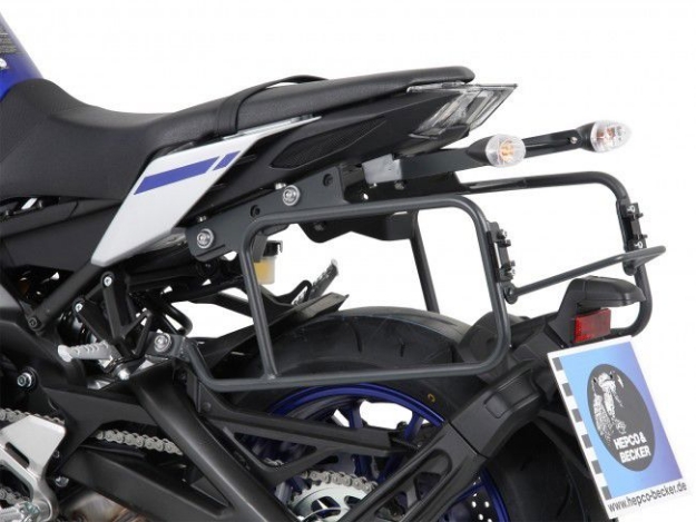 Afbeeldingen van Kofferrek antraciet Lock-it Hepco&Becker Yamaha MT-09 '17-