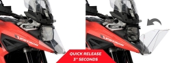 Afbeeldingen van Koplamp beschermer transparant Puig Suzuki DL1050 V-Strom