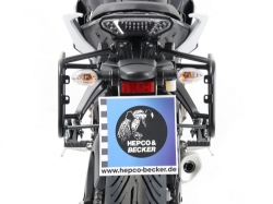 Afbeeldingen van Kofferrek zwart Lock-it Hepco&Becker Yamaha Tracer 7 '21-