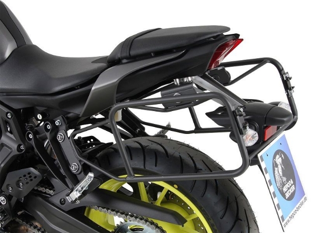 Afbeeldingen van Kofferrek antraciet Lock-it Hepco&Becker Yamaha MT-07 '21-24