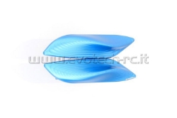 Afbeeldingen van Spiegelafdekplaatjes Evotech Yamaha XP530 T-MAX 2012--Blauw