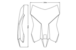 Afbeeldingen van Vervangingsruit touring Puig KTM 390 Adventure ’20--licht getint