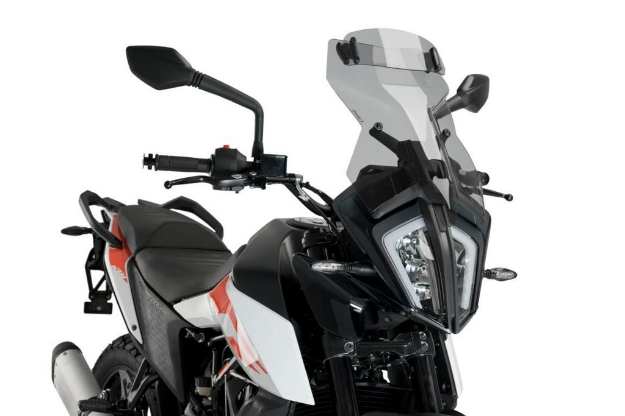 Afbeeldingen van Vervangingsruit touring met opzetruitje Puig KTM 390 Adventure ’20-