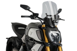 Afbeeldingen van Vervangingsruit naked bike Touring Puig Ducati Diavel 1260 '19- -licht getint