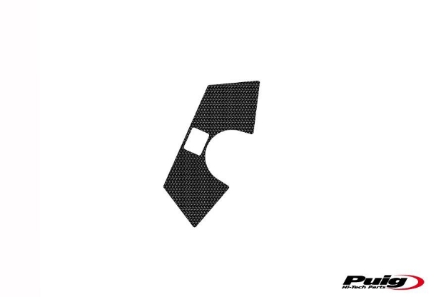 Afbeeldingen van Kroonplaatcover carbon look Puig voor Honda CBR500R '13-'15