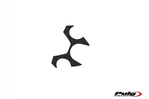 Afbeeldingen van Kroonplaatcover carbon look Puig voor Yamaha XJ6// XJ6 Diversion/F