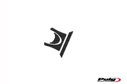 Afbeeldingen van Kroonplaatcover carbon look Puig voor Yamaha FZ6/Fazer '04-'08