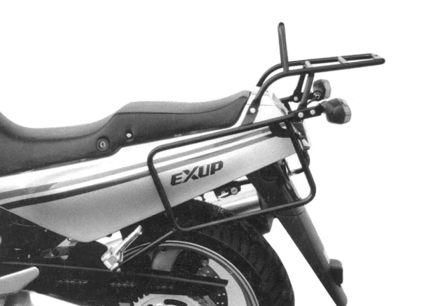 Afbeeldingen van Kofferrek zwart Hepco&Becker Yamaha FZR1000 '91-'95