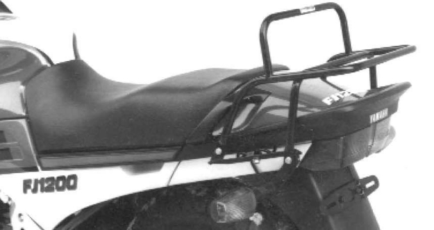 Afbeeldingen van Topdrager zwart Hepco&Becker Yamaha FJ1200 '91-