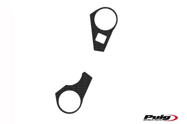 Afbeeldingen van Kroonplaatcover carbon look Puig voor Suzuki GSX-R1000 '09-'16