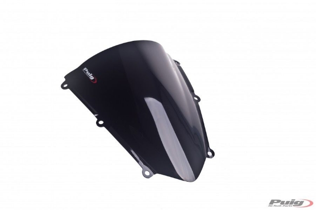 Afbeeldingen van Vervangingsruit Puig Jetstream Honda CBR600RR '07-12-Zwart