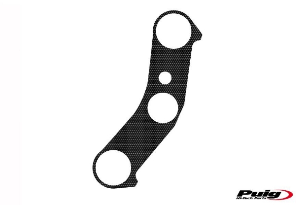 Afbeeldingen van Kroonplaatcover carbon look Puig voor Yamaha YZF-R1 '04-'06