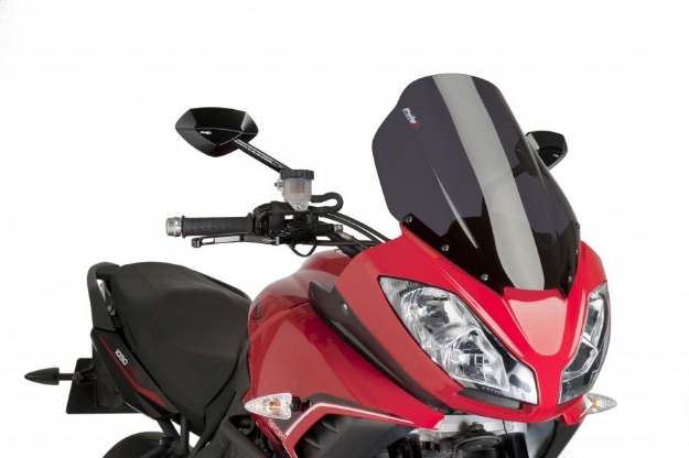 Afbeeldingen van Vervangingsruit Touring Puig Triumph Tiger 1050/ Sport-zwart