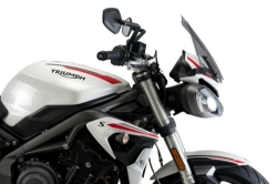 Afbeeldingen van Vervangingsruit naked bike Sport Puig Triumph Street Triple S '20- / 765RS '21- donker getint