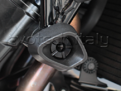 Afbeeldingen van Sliders Evotech Anti-Shock zwart Ducati Monster 696/ 796/ 1100/1100 Evo