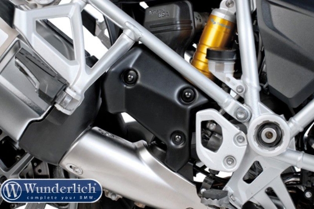 Afbeeldingen van Heat protection right BMW R1200GS LC '13- / R1250GS '18-- black Wunderlich