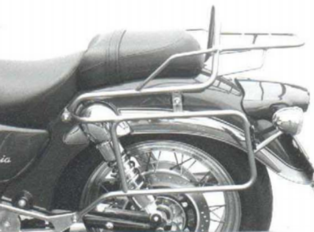 Afbeeldingen van Kofferrek chroom Hepco&Becker Moto Guzzi CALIFORNIA Special/ Special sport/ Titanium/ Aluminium