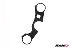 Afbeeldingen van Kroonplaatcover carbon look Puig voor Suzuki GSX-R600/750 '06-