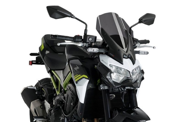 Afbeeldingen van Vervangingsruit touring Puig Kawasaki Z900 '20-24 donker getint