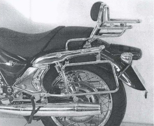 Afbeeldingen van Kofferrek chroom Hepco&Becker Moto Guzzi CALIFORNIA 1100 EVOLUTION '01-