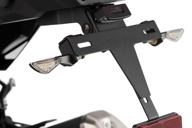 Afbeeldingen van Knipperlichten Puig LED model AX met zwarte alu body (per set)