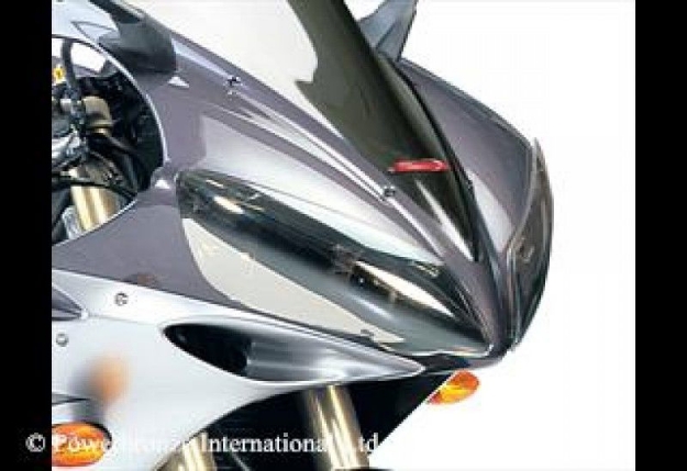 Afbeeldingen van Headlight cover Yamaha R1 '04-'06 Iridium zilver