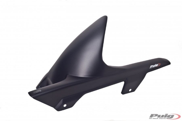 Afbeeldingen van Achterspatbord Puig mat zwart Honda CBR600F / CB600F / ABS