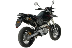 Afbeeldingen van MIVV GP steel black dempers Honda FMX650 '05-