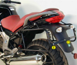 Afbeeldingen van Kofferrek zwart Hepco&Becker Moto Guzzi 1200 SPORT '07-