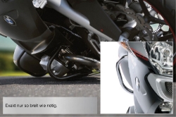 Afbeeldingen van Case protection bar Wunderlich chrom BMW R1200RT -'13
