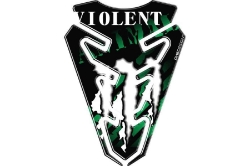 Afbeeldingen van Tankpad Violent Puig groen universeel