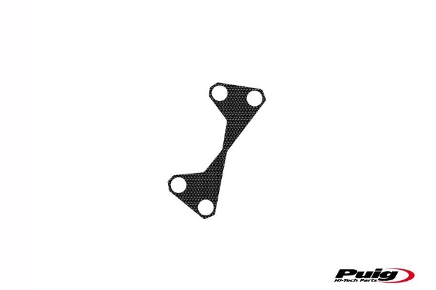 Afbeeldingen van Kroonplaatcover carbon look Puig voor Kawasaki Z750/R/S// Z1000 '03-'09