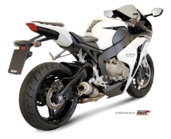 Afbeeldingen van MIVV GP steel black demper Honda CBR1000RR '08- (ZONDER KAT)