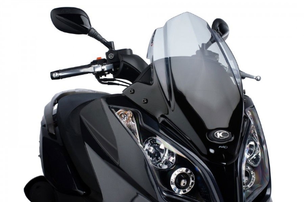 Afbeeldingen van Vervangingsruit V-Tech Line Sport Kymco Superdink 125i/300i '09-/ Downtown 125i/300i '09-/ X-Town 125/300 '16-/ Gran dink 125/300 '16- licht getint