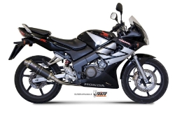 Afbeeldingen van MIVV GP carbon compleet systeem Honda CBR125R '04-'10