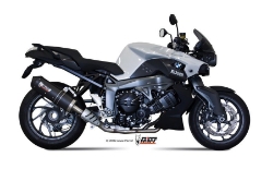 Afbeeldingen van MIVV Oval carbon demper met carbon cap (big) BMW K1300R/S '09-