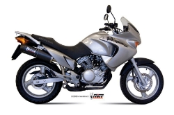Afbeeldingen van MIVV Oval carbon demper met carbon cap (small) Honda XL125V '07-