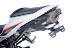 Afbeeldingen van Kentekenplaathouder zwart Puig Honda CBR600RR '07-12