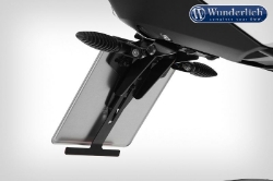 Afbeeldingen van Kentekenplaathouder Wunderlich zwart BMW R1200R/RS / R1250R/RS '19-