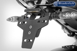 Afbeeldingen van Kentekenplaathouder Wunderlich zwart BMW R1200R/RS / R1250R/RS '19-