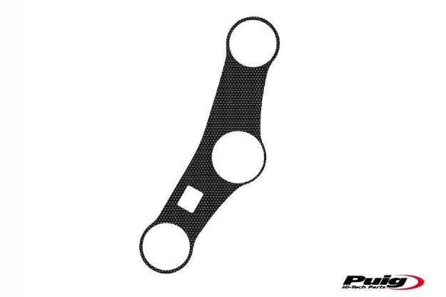 Afbeeldingen van Kroonplaatcover carbon look Puig voor Honda CBR900RR '98-'99
